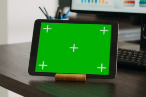 green screen tablet